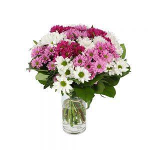 Buquê de flores campestres