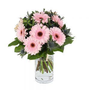 Buquê de Gerberas cor de rosa