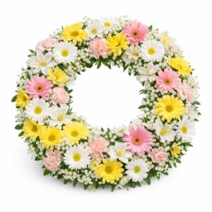 Coroa Multicor para Funeral