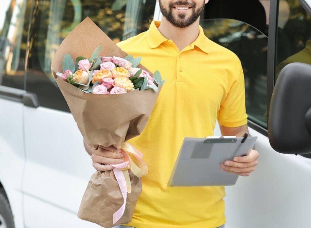 Entrega de flores em Aljustrel