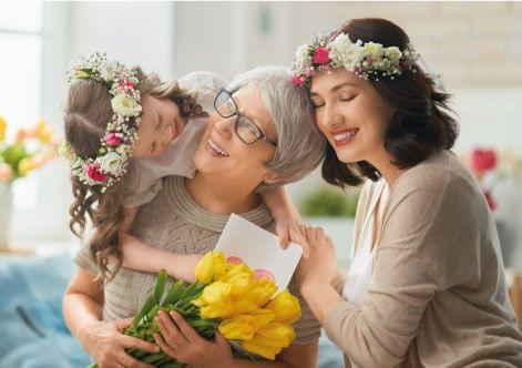 flores para o dia dos avós