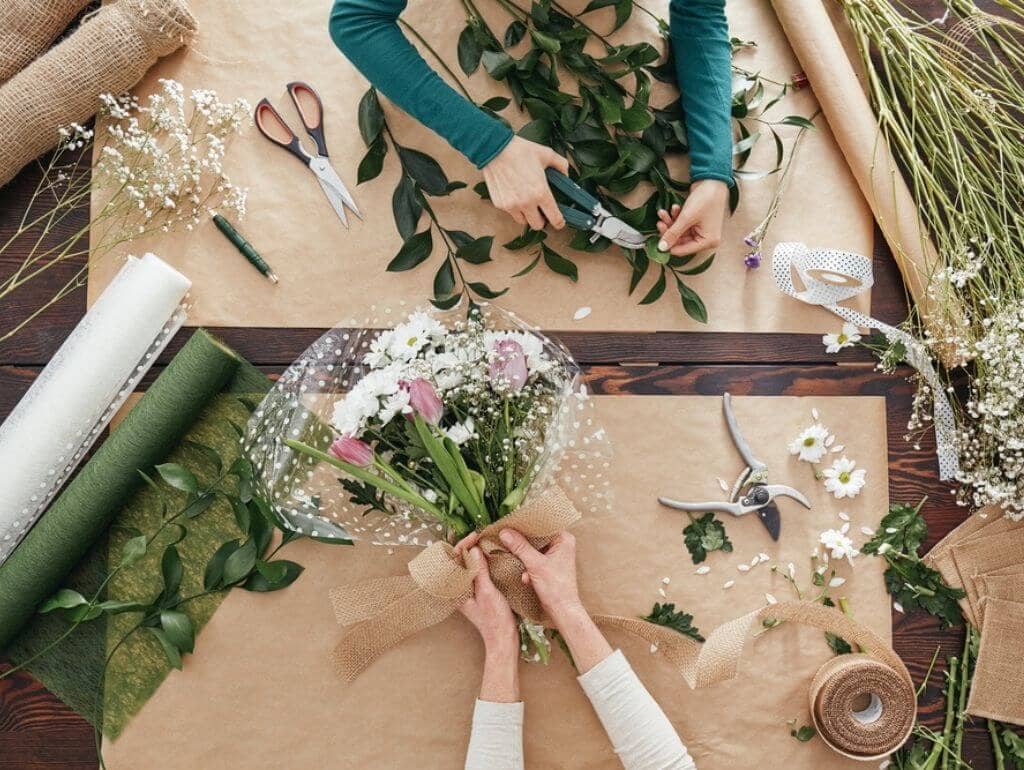 Floristas com entrega